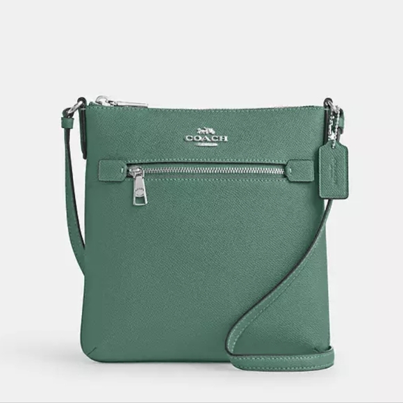 Mini Rowan File Bag In Signature Canvas With Stripe & Cross Grain - Picture 6 of 8